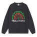 Christmas Rainbow Printed Ladies