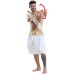 Fashion Clothing Halloween Party Greek Mythology Angel Cupid Gold Foil Ribbon Costume