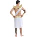Fashion Clothing Halloween Party Greek Mythology Angel Cupid Gold Foil Ribbon Costume
