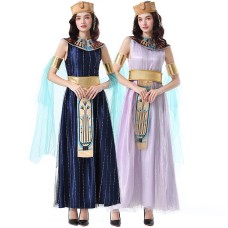 Halloween Costume Ancient Egyptian Queen Roman Mythology Character Veil Costume for Women Halloween Costume Ancient Egyptian Queen Roman Mythology Character Veil Costume for Women