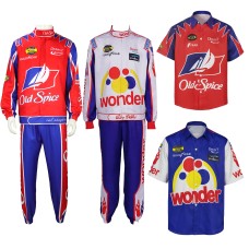 Ricky Bobby Racing Suit Adult Set Tarantino Night Halloween Party Costume Set