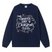 Christmas Lantern Printed Shoulder Down Long Sleeve Christmas Lantern Printed Shoulder Down Long Sleeve