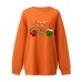 Deer print women's top