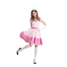 Pink Princess Peach Party Princess Costume Performance Wear Pink Princess Peach Party Princess Costume Performance Wear