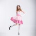 Pink Princess Peach Party Princess Costume Performance Wear
