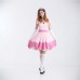 Pink Princess Peach Party Princess Costume Performance Wear