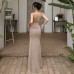 Strap Dress Lace Transparent Slimming Long Dress