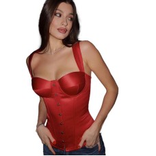 Versatile tank top waist cinching women's top