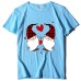 Christmas Two Dwarfs Printed Women's Style