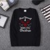 Christmas red deer head print long sleeved women
