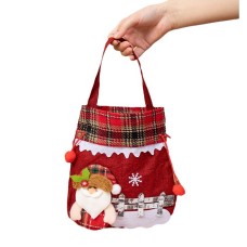 Christmas Apple Bag Snowman Gift Bag