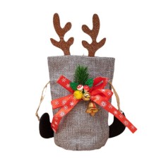 Christmas decorations, apple bags