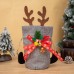 Christmas decorations, apple bags