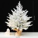 Santa Yuan New Pure PE 60CM Desktop Christmas Tree Decoration for Hotel, Commercial Supermarket Window Display, Factory Direct Supply