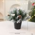 Santa Yuan New Berry Tree Tower Desktop Christmas Tree Decoration Mini Christmas Tree Christmas Decor Window Display Ornament In Stock