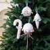 Saint Yuan New Christmas Macaron Foam Hanging Decor Ice Cream Candy Christmas Tree Decoration Home Window Display Ornament