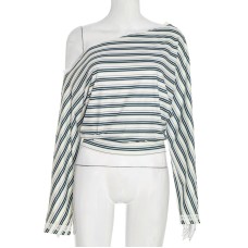 Solid Color Turn-Down Collar Button-Up A-Line Top for Women