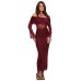 Chic Autumn/Winter Women's One-Shoulder Sleeveless Pleated Tulle Sheer Ruffled Dress
