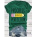 T-shirt short sleeved girl returns to school