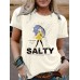 Emoji Girl Umbrella Short Sleeve