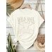 Short sleeved bull head belief pattern