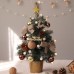 Christmas DIY Desktop Tree Decoration Set, Holiday Decor for Home, Hotel Window Display