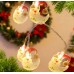 Colorful Christmas Hat Moon - Christmas Light LED String