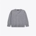V-neck long sleeved pullover loose knit sweater for women