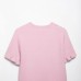 Fresh long sleeved wavy edge solid color knitted sweater for women