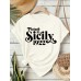 Printed short sleeved Sicilian printed round neck