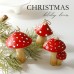 Christmas Decoration Mushroom Mini Ornament Creative Christmas Gift Box Gift Craft Decorative Item