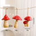 Christmas Decoration Mushroom Mini Ornament Creative Christmas Gift Box Gift Craft Decorative Item