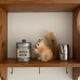 Christmas Decorative Artificial Squirrel Creative Plush Toy Figurine Decoration