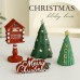 Creative Resin Craft Micro Landscape Ornament Christmas Tree Decorative Item