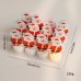 LED Electronic Candle Light Christmas Tree Santa Claus Snowman Creative Candle Night Light Decorative Ornament
