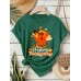printed short sleeve