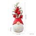 Santa Claus, Snowman Resin Christmas Decoration Figurines, Christmas Elf Dolls, Resin Christmas Ornament Display Items, Wholesale