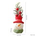 Santa Claus, Snowman Resin Christmas Decoration Figurines, Christmas Elf Dolls, Resin Christmas Ornament Display Items, Wholesale