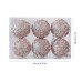 Christmas Ball Pearl Foam Ornament 8CM Christmas Tree Decoration Hanging Ball Holiday Decorative Accessory
