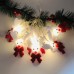 Non woven deer Christmas light LED string Non woven deer Christmas light LED string