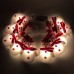 Non woven snowman Christmas light LED string