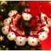 Non woven snowman Christmas light LED string