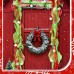 Lace Vine 274CM Gold Red Green Ribbon Bead Christmas Decoration Christmas Vine