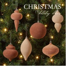 Festive Flocked Christmas Ball Ornament for TreeIrregular Shape Burgundy and Dark Green Christmas Decoration Festive Flocked Christmas Ball Ornament for TreeIrregular Shape Burgundy and Dark Green Christmas Decoration
