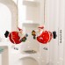 Christmas Resin Santa Claus Snowman Small Hanging Ornament Decoration Set Christmas Resin Santa Claus Snowman Small Hanging Ornament Decoration Set