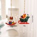 Christmas Resin Santa Claus Snowman Small Hanging Ornament Decoration Set Christmas Resin Santa Claus Snowman Small Hanging Ornament Decoration Set