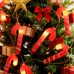 Christmas crutches, Christmas lights, LED light string