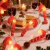 Christmas crutches, Christmas lights, LED light string