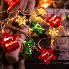 Christmas Electroplating Star Christmas Light LED String