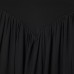 Half high neck sleeveless waist cinched long dress for women
